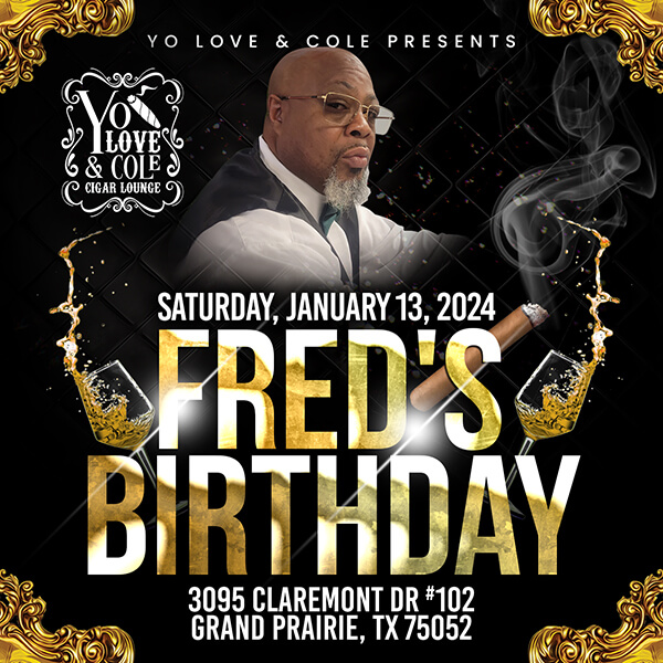Fred's Birthday bash
